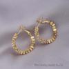 European American Style Luxury Stud Earrings: Elegant Cross-border Niche Hoops, Versatile Celebrity-inspired Accessories