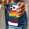 Gay Pride Flag LGBT soft Phone Case For iPhone 17 Air 14 15 13 12 Max Cover For Apple 14 15 16 16e 11 Pro Max Plus Coque