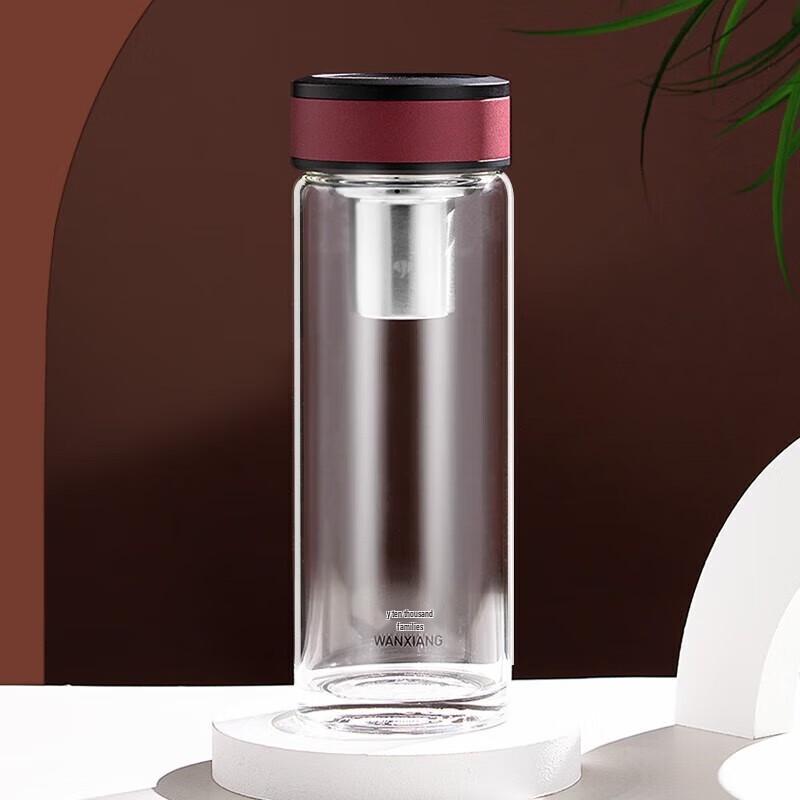 Visions U198 Borosilicate Glass Water Bottle