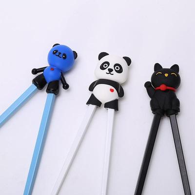 Kinder Übungsstäbchen Panda Frosch Kinderhelfer Stäbchen Wiederverwendbare Stäbchen Lernstäbchen-Helfer für Kind Kinder