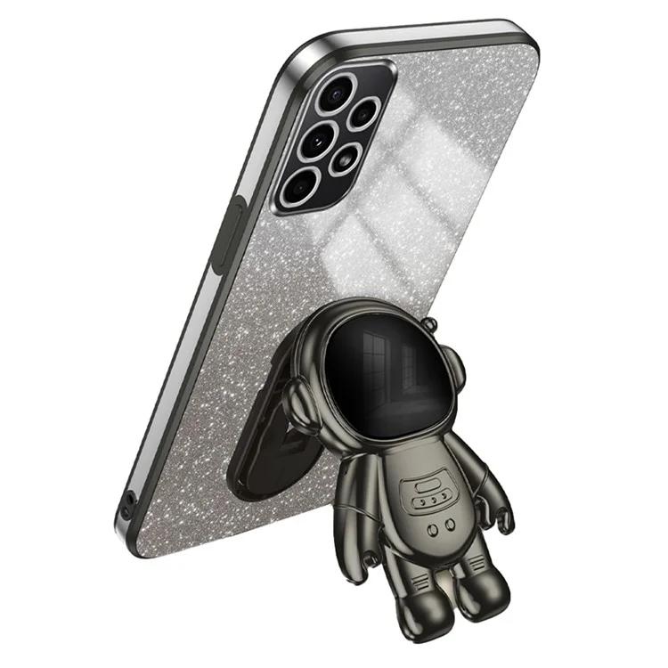 

For Samsung Galaxy A33 5G Case PC+TPU Anti-scratch Astronaut Kickstand Phone Cover