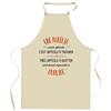 Kitchen Apron - Planetee Aurélia - Breton Print - Durable Cotton - Adjustable Ties