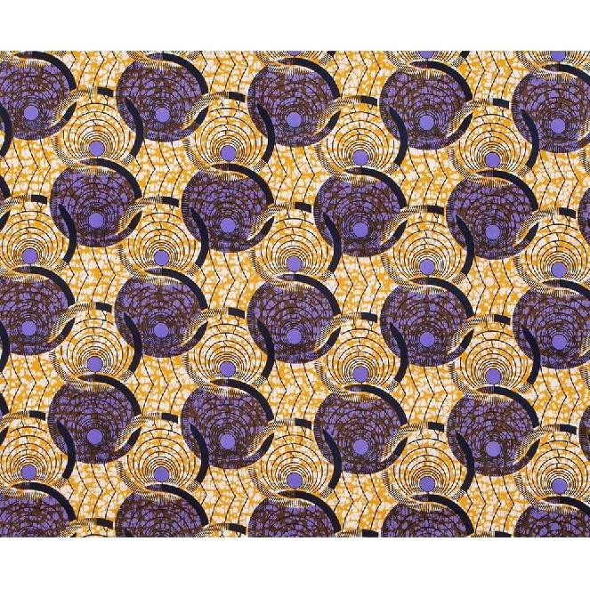 African Print Polyester Fabric Ankara Wax Tissu DIY Party Dress Sewing Material by 6 Yards