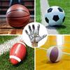 Basketball Wall Holder Hand-Shaped Soccer Storage Rack Wall Art Decor Space-Saving Mechanical Style Display Stand For Basketball