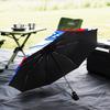 Rangers Hockey Umbrella Folding umbrella, automatic umbrella 8-Frame for Travel, camping Use Gift for Halloween Christmas