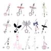 Cute Butterfly Mobile Decor Lovely Bag Pendant Handcrafted Keychain Pendant