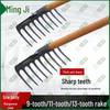 Manganese Steel Integrated Garden Rake
