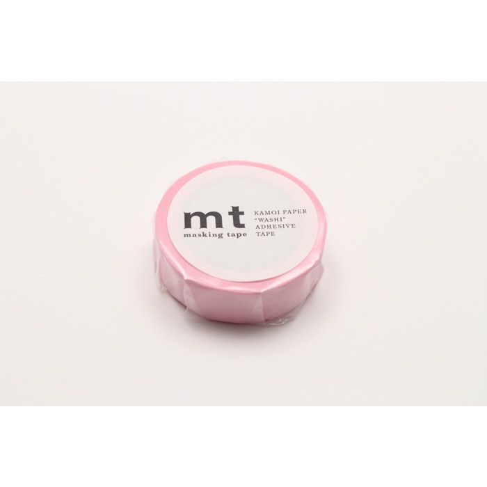 Masking Tape - Single Color - Pink - 1.5 Cm X 7 M - Ideal for Scrapbooking - Easy To Reposition