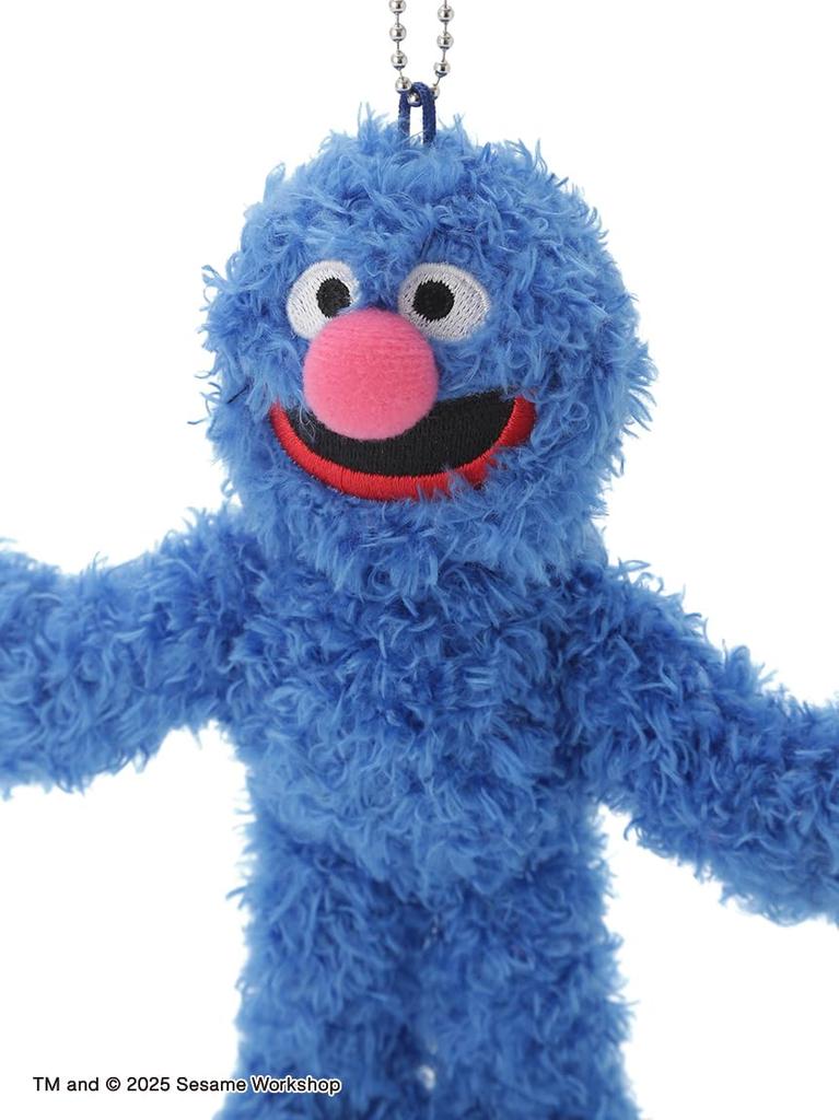 Sesame Street Market Grover Plush Charm SSMULG256015 Women's DBLU Free Size