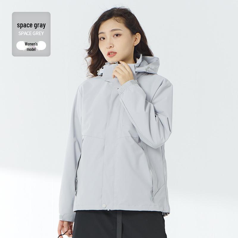 Women's 3-in-1 Detachable Fleece-Lined Outdoor Mountaineering Suit