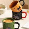 Art Abstract Mug Niche Design Cup Men's and Women's Coffee Cup Light Luxury High Sense Ceramic Cup