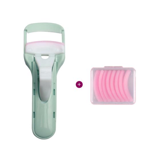 Yousheng Eyelash Curler Easy to Use Effortless Bright Color Pressing Mini Eyelash Curler for Home