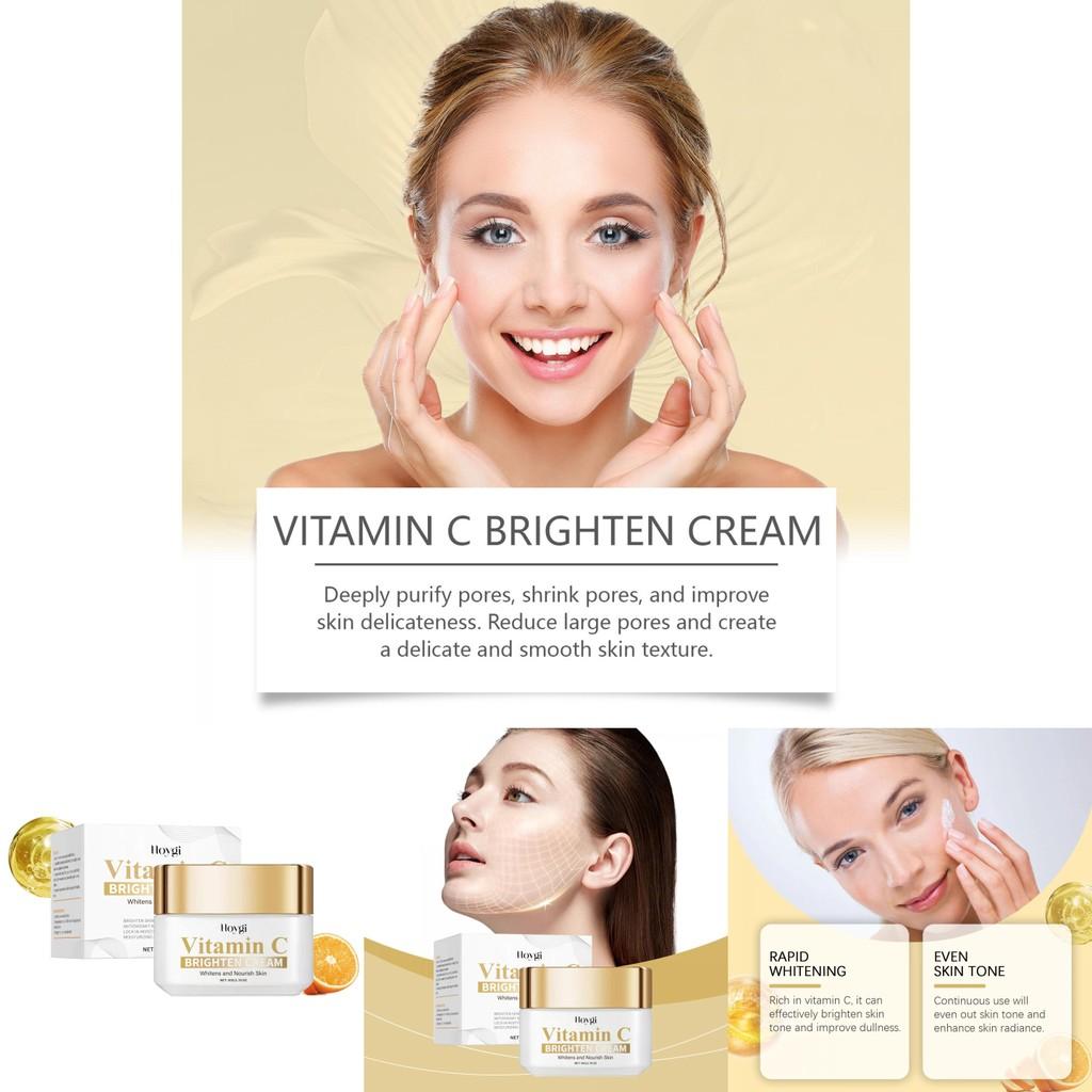 Hoygi Vitamin C Cream For Gentle Hydration Nourishing Soft And Radiant Skin 50g