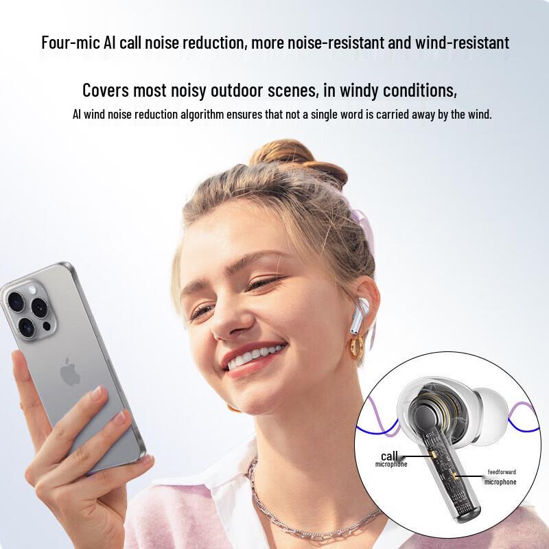 OKSJ ANC Noise Cancelling Bluetooth Earbuds S9
