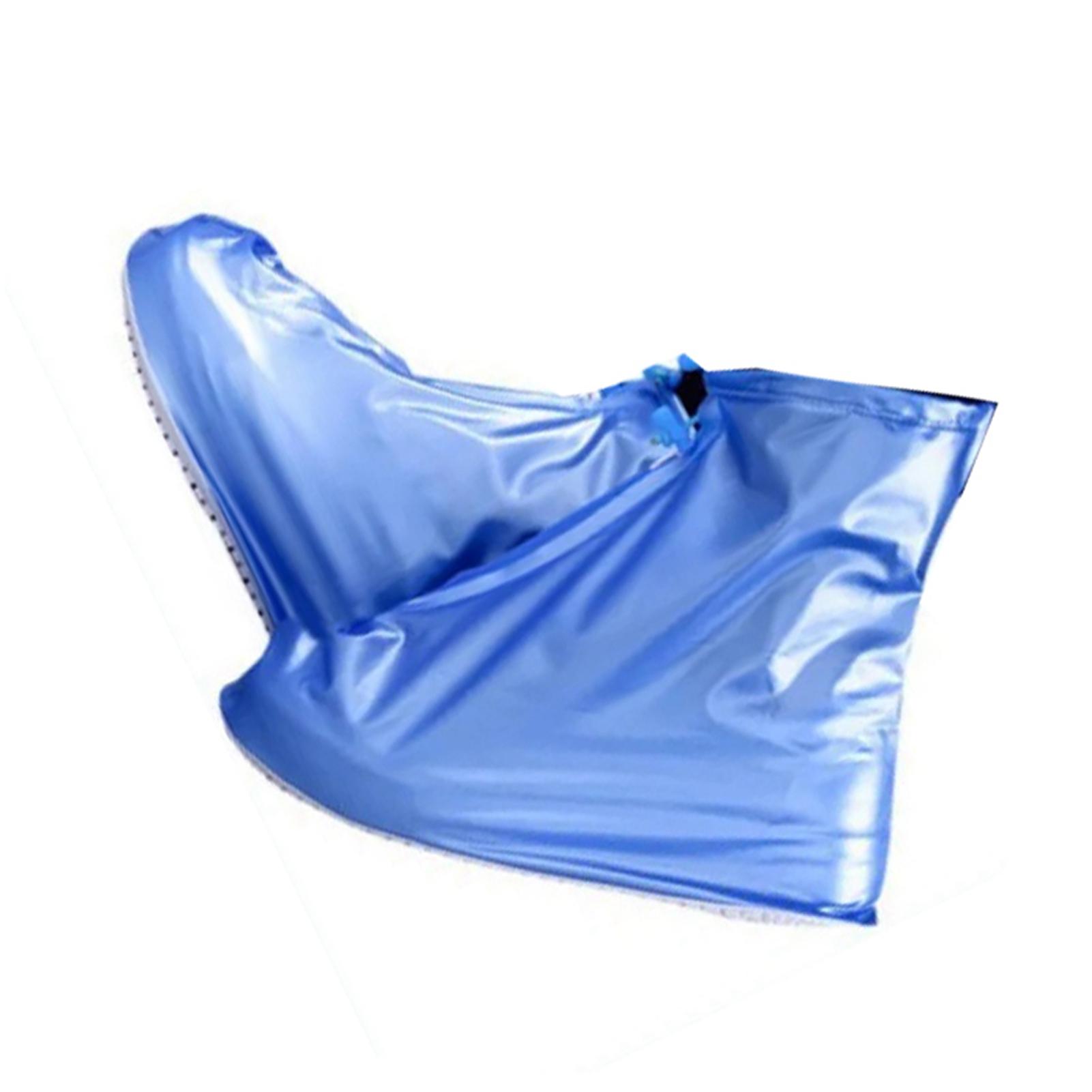 

1 пара чехлов для обуви из ПВХ, водонепроницаемые нескользящие бахилы, многоразовые чехлы для обуви от дождя для дождливых дней