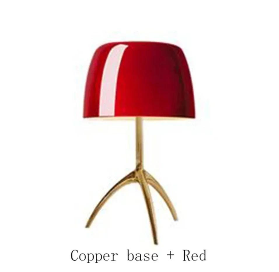 Nordic Italian Designer Table Lamp Modern Desk Lamp for Bedroom Bedside Study Decoration Lamp Living Room LED Glass Desk Light