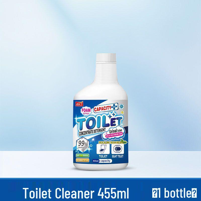 Powerful Bathroom Toilet Cleaner & Descaler: Stain & Odor Remover for Tiles and Porcelain