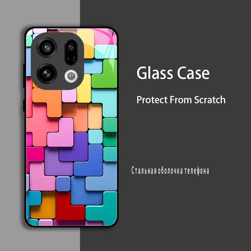 For OPPO Find X9 X 9 Pro Case Cover Tempered Glass Case Hard Shockproof Coque Bumper For OPPO Find X8S X8 Ultra Protect Case