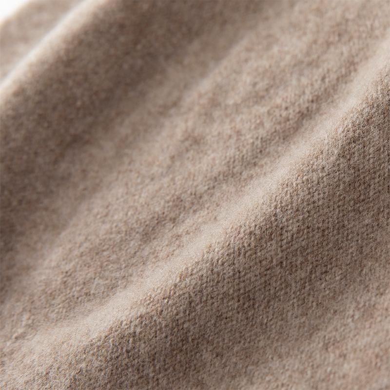 Women's Cashmere Hat Qinghe Cashmere 30% Cashmere 70% Wool Women's Autumn and Winter Cashmere Headscarf Soft and Warm