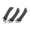 Hand Sewing Suede Leather Interior Door Handle Cover For BMW 3 Series E90 E91