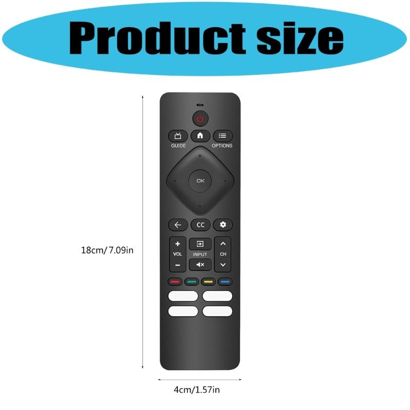 TV Remote Controller For 55PUL7552/F7 50PUL7552/F7 643PUL7652/F7 43PUL7672/F7 TVs Remotes with Infrare Technology
