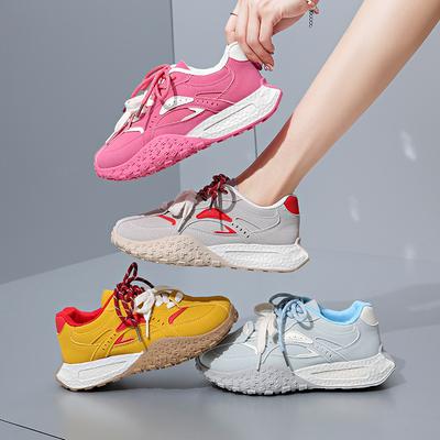 2025 Summer New Korean Version Breathable Fly-woven Women's Shoes Ins Tide Student Running Sports Shoes Casual Shoes Women W9531