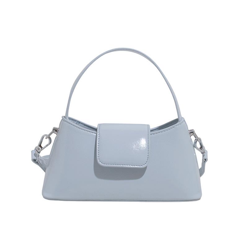 Premium Sense Portable Small Bag Women's 2025 New Fashion Shoulder Bag Simple Casual Messenger Bucket Bag