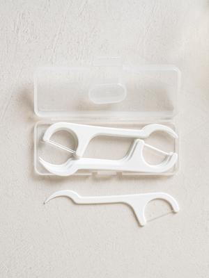100-Pack Disposable Interdental Floss Picks