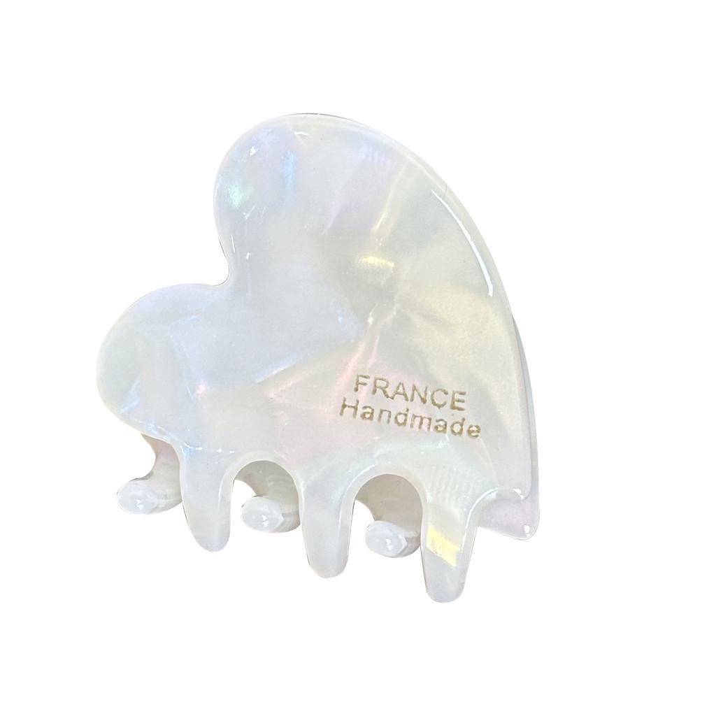 Small Korean Highquality Heart Hair Claw Clip With Unique Patterns For Everyday Wear