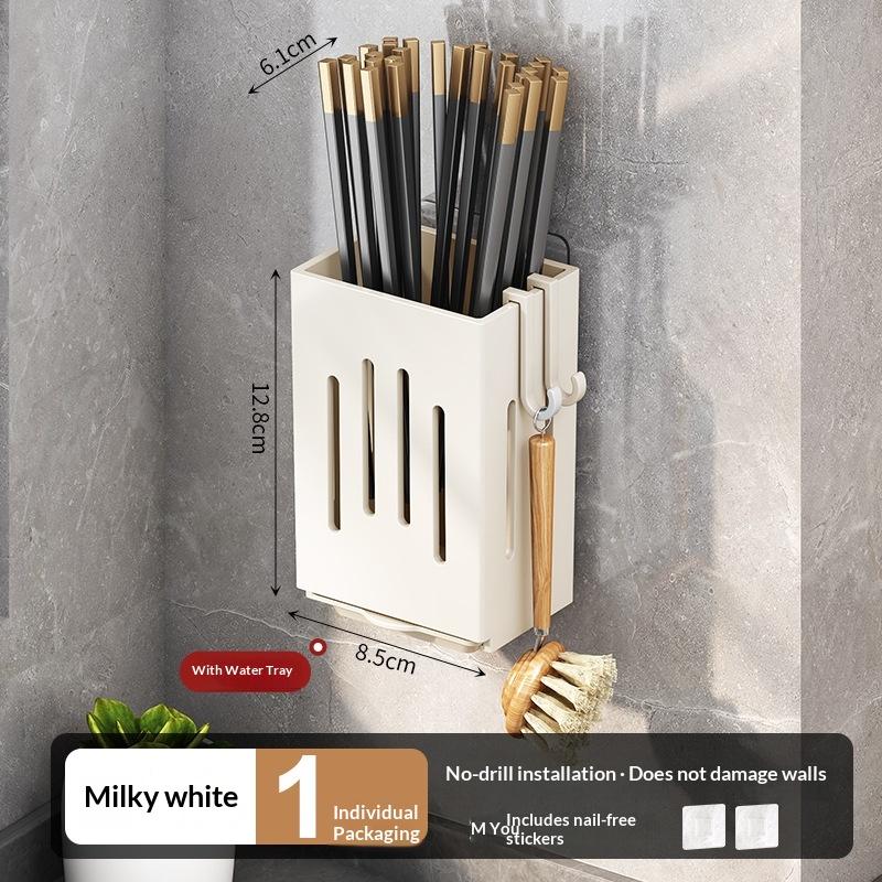 Utensil Holders Household Kitchen Cutlery Holder Drainer For Chopstick Forks Spoons Storage Racks Tabletop Organizer