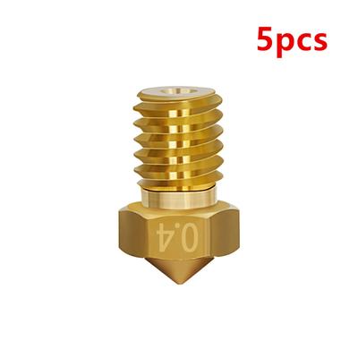 5Pcs 0.4mm Extruder Nozzle For JGMAKER A3S A5 A5S Magic 3D Printer Parts