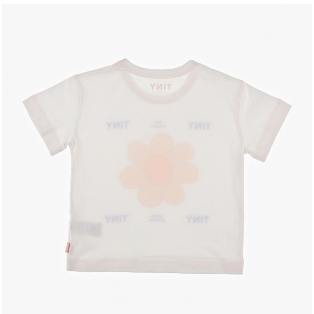 Tiny Cotton Aw24 099 104  Daisy Tee  Daisy Kids Short Sleeve Tee