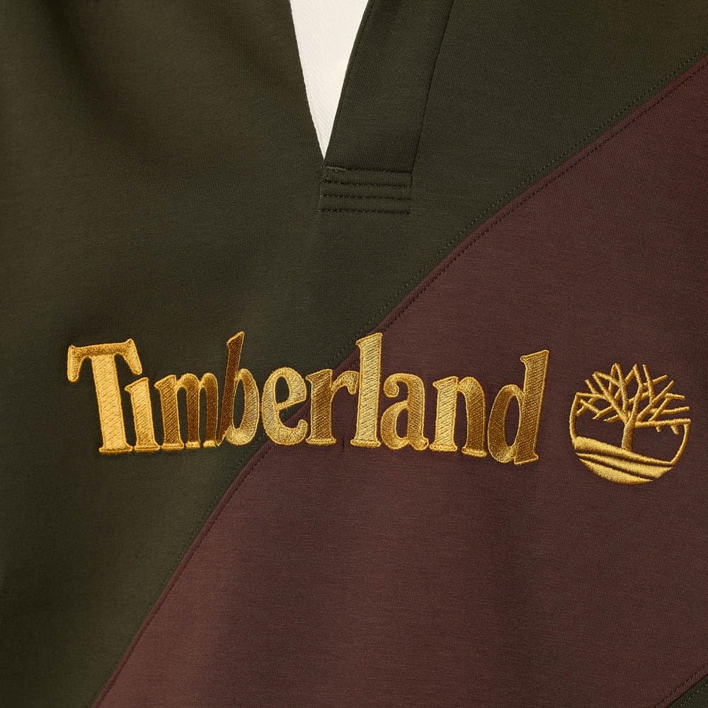 Timberland TOKYO DESIGN COLLECTIVE Rugby Shirt, Unisex, Adult, TB0A6G2QU311, Duffel Bag, XL