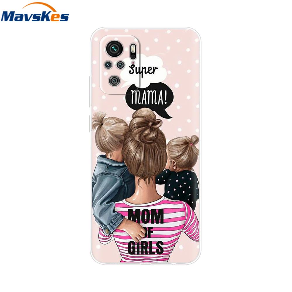 For Redmi Note 10 Case Note 10s Cover Phone Cases For Xiaomi Redmi Note 10 Pro note10 10 s Tpu Silicone Back Bumper Fundas Coque