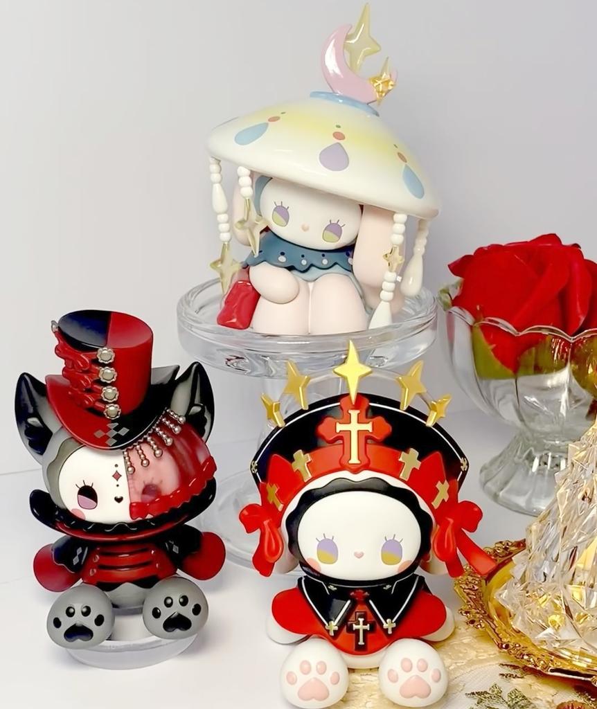 EMMA Secret Forest Frostveil Villa Serie Niedliche Actionfiguren Spielzeug Kawaii Anime Figuren Puppen Spielzeug Geschenk