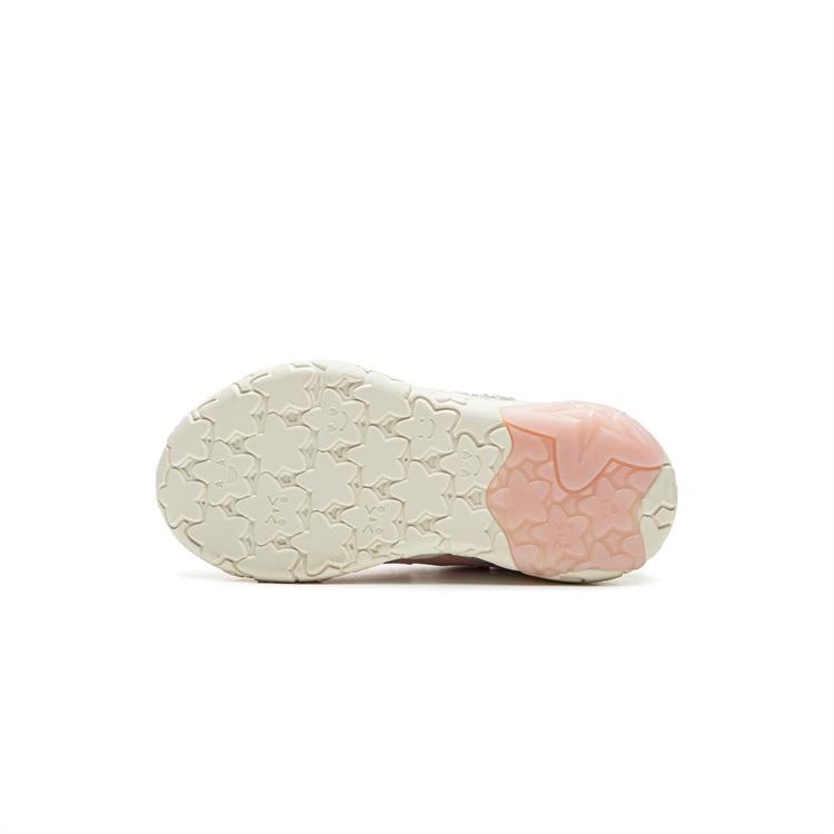 Li Ning Kids Comfortable Versatile Non-Slip Wear-Resistant Breathable Low-Top Casual Shoes Kids Casual Shoes Pink Blue YKNU108-4