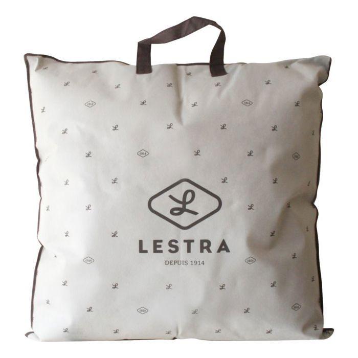 Pillow "Fjord Grand Hotel" Soft Com'Duv Striped Cotton Satin Lestra - Pillow 65 X 65 Cm