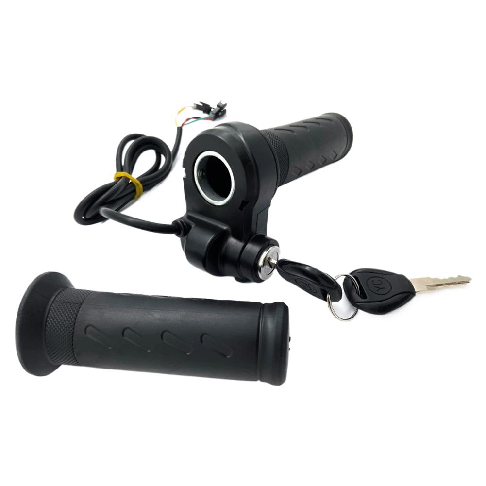 Electric Bike Throttle Grip Full Twist Throttle Grip For Ridstar Q20/Q20Lite/Q20Pro/H20/H26Pro/H20 Pro Easy Installation