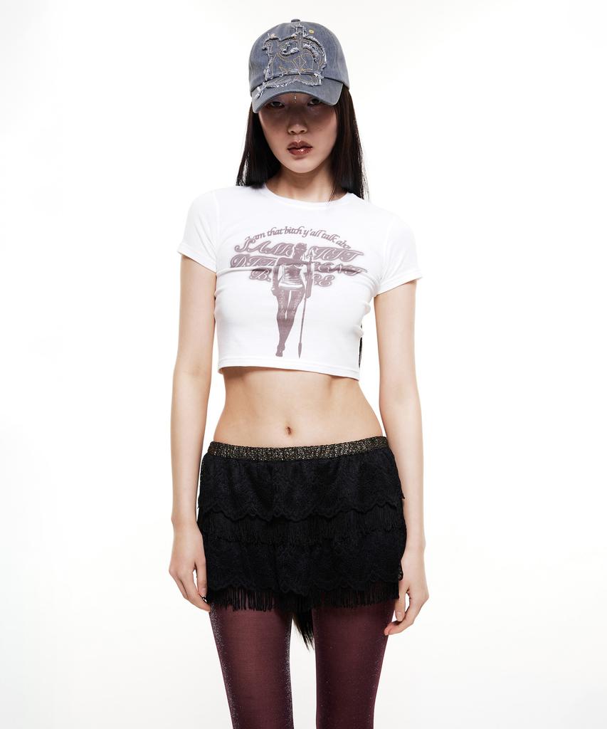 BADEE Applique Faded Denim Cap Charcoal