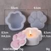 Cat Claw Storage Box Epoxy Resin Silicone Mold 3D Concrete Cement Gypsum Candle Jar DIY Crystal Flowerpot Home Decor Crafts Gift