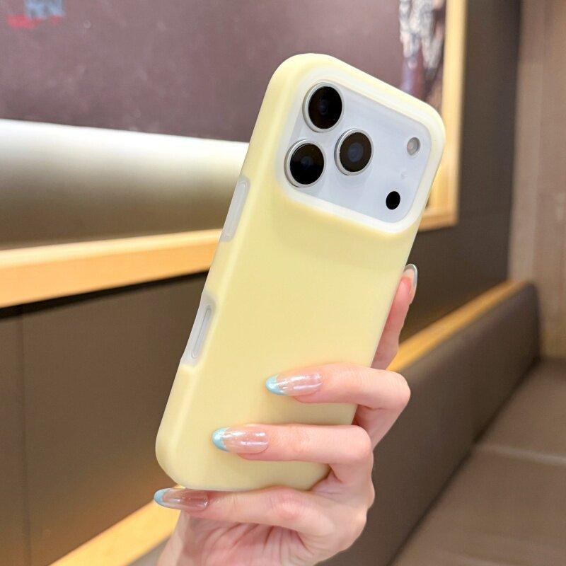 Applicable to iPhone17ProMAX mobile phone case, liquid silicone jelly Apple 16 all-inclusive Al button anti-drop soft case