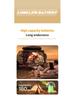 K2 Portable 4K WiFi HD Android Outdoor Mini Projector with Built-in Battery