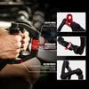 Ergonomics V-Shaped Handle 360° Rotating Gym Attachment Fitness Pull Down Handle  Unisex