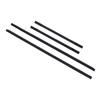 4PCS Car Door Window Weatherstrip 80820 2S400 Weather Stripping Window Trim Seal for Navara D22 1997 2004