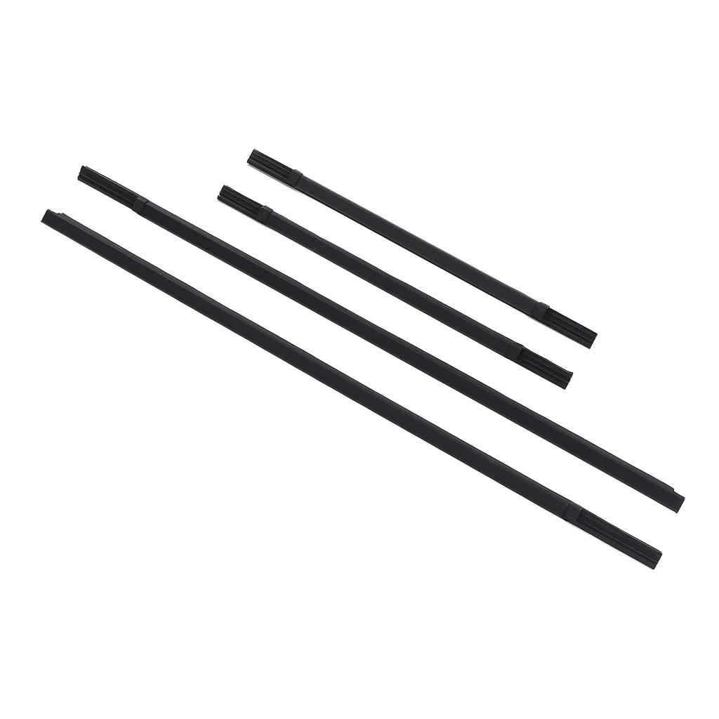 4PCS Car Door Window Weatherstrip 80820 2S400 Weather Stripping Window Trim Seal for Navara D22 1997 2004