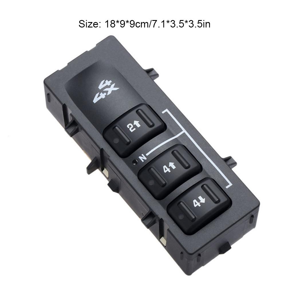 Black Scratch Resistant Replacement Parts For Interior Clear View Window Switch Closer For Car Door