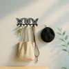 Modern Metal Key Holder Butterfly 7 Hook Key Organizer Wall Decor for Hallway Office Living Room Bathroom Bedroom Storage Housewarming Gift