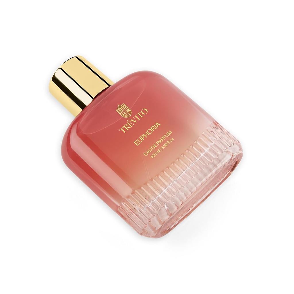 Euphoria Parfüm für Damen | 100ml | Blumig Fruchtig Gourmand Duft mit Mandarine, Rose, Jasmin, Patschuli & Moschus | Ideales Geschenk für Frauen & Mädchen