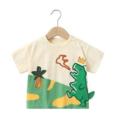 Baby Clothes Casual Short-sleeved T-shirts Summer Clothes Boys Girls Baby Children Children Summer Half-sleeved Tops