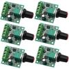 6PCS DC PWM Motor Speed Controller 1803BK 1803B Adjustable Driver Switch with Speed Control Knob DC 1.8v 3v 5v 6v 12v 2A 30W Low Voltage